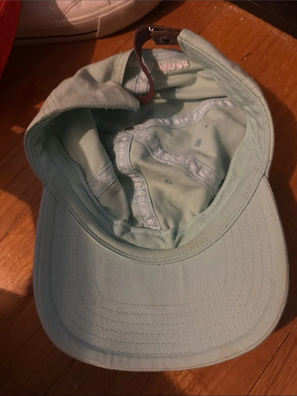 Vineyard Vines Womens Pale Blue Whale Cap